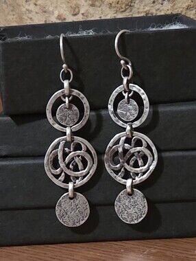 Rare Silpada Sterling Silver Earrings